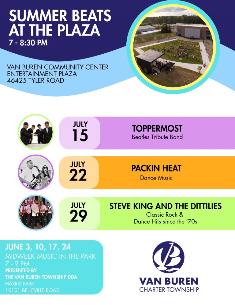 Summer beats at the plaza